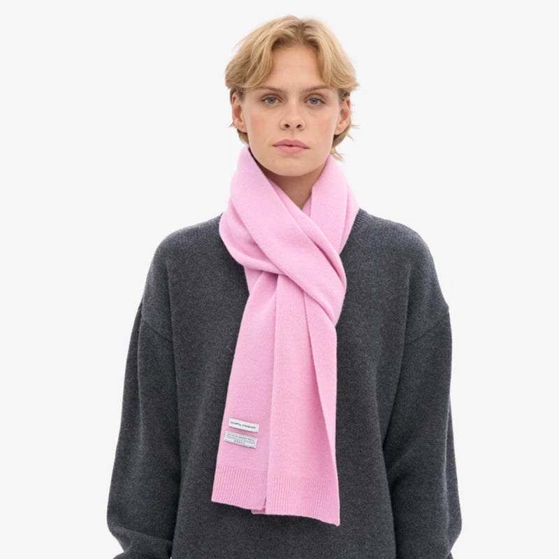 Merino Wool Scarf, Cherry Blossom