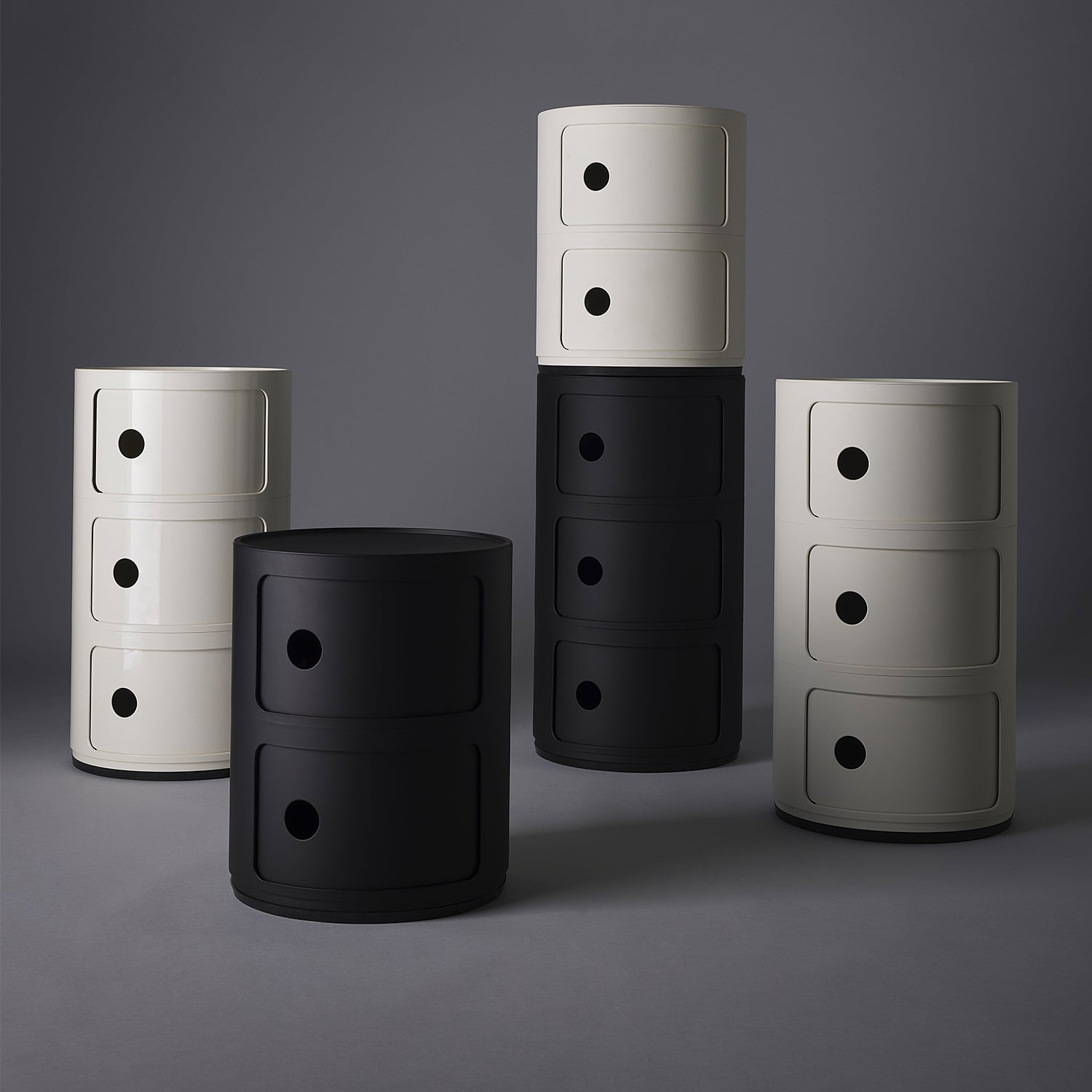 Componibili 2 Tier Storage by Kartell | Anna Castelli Ferrieri