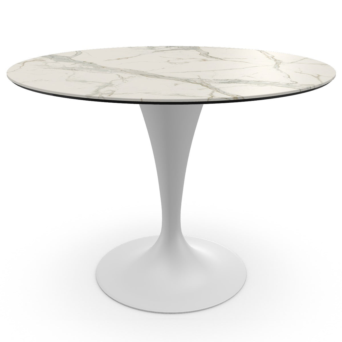 Flute Round Dining Table