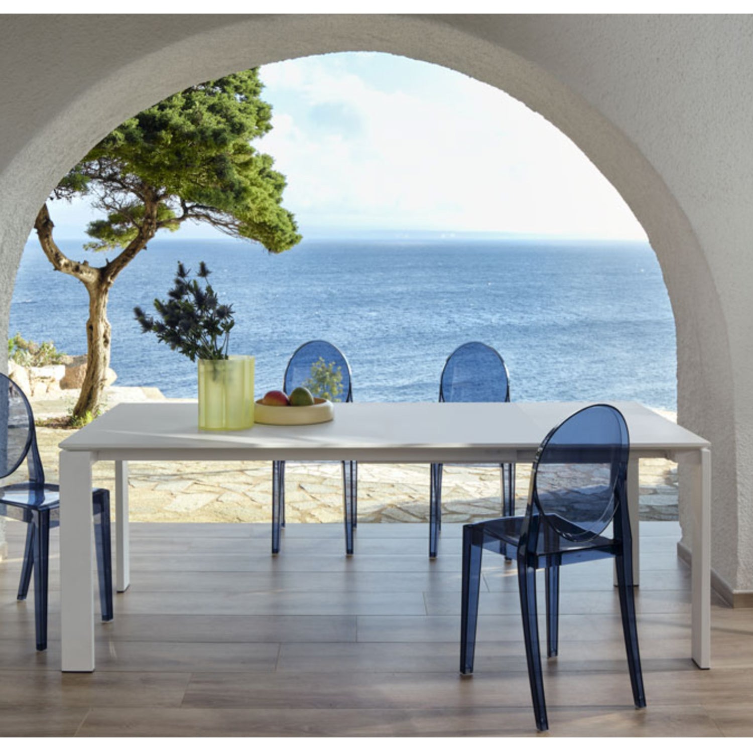 Four Extendable Dining Table by Kartell, Indoor & Outdoor – ARIA