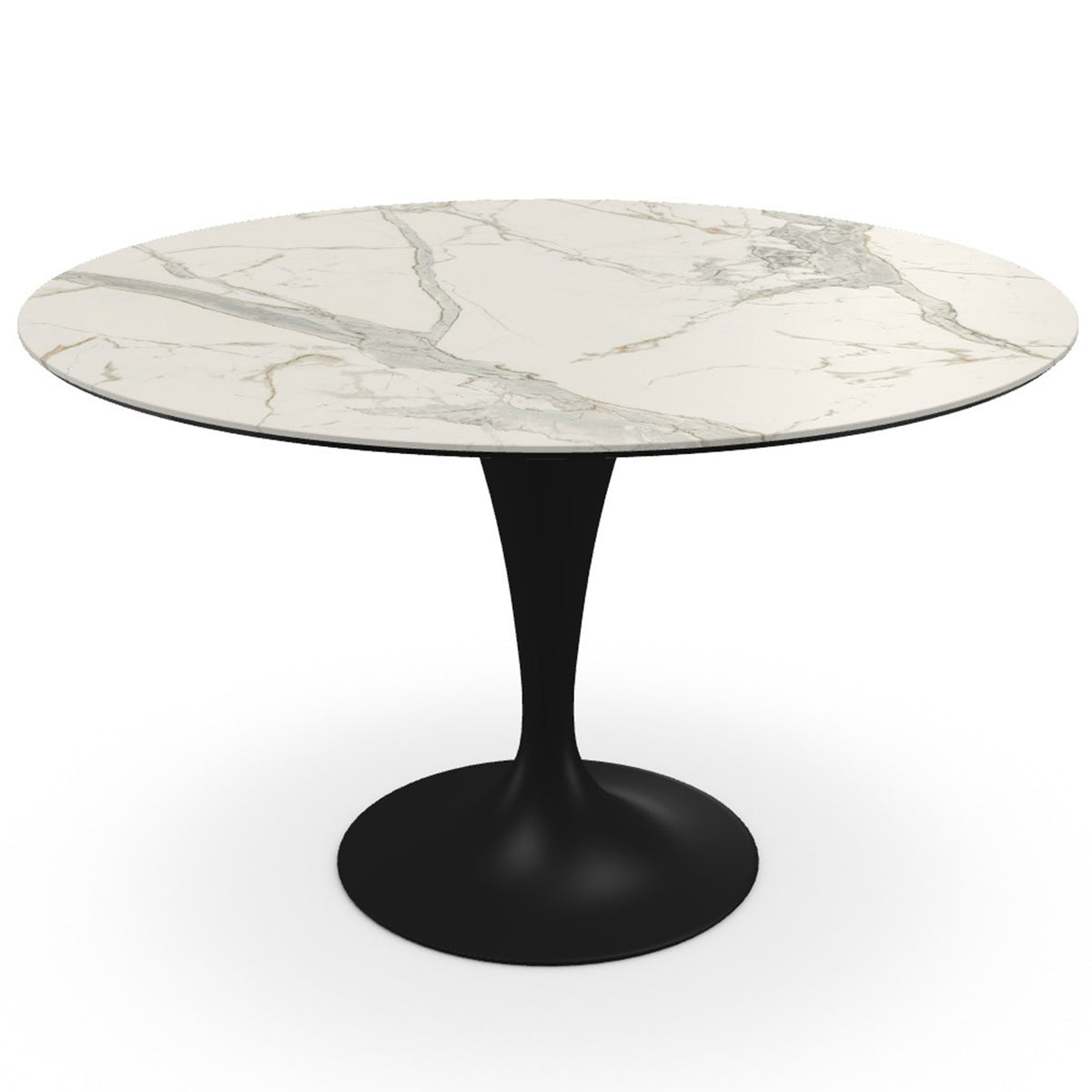 Flute Round Dining Table
