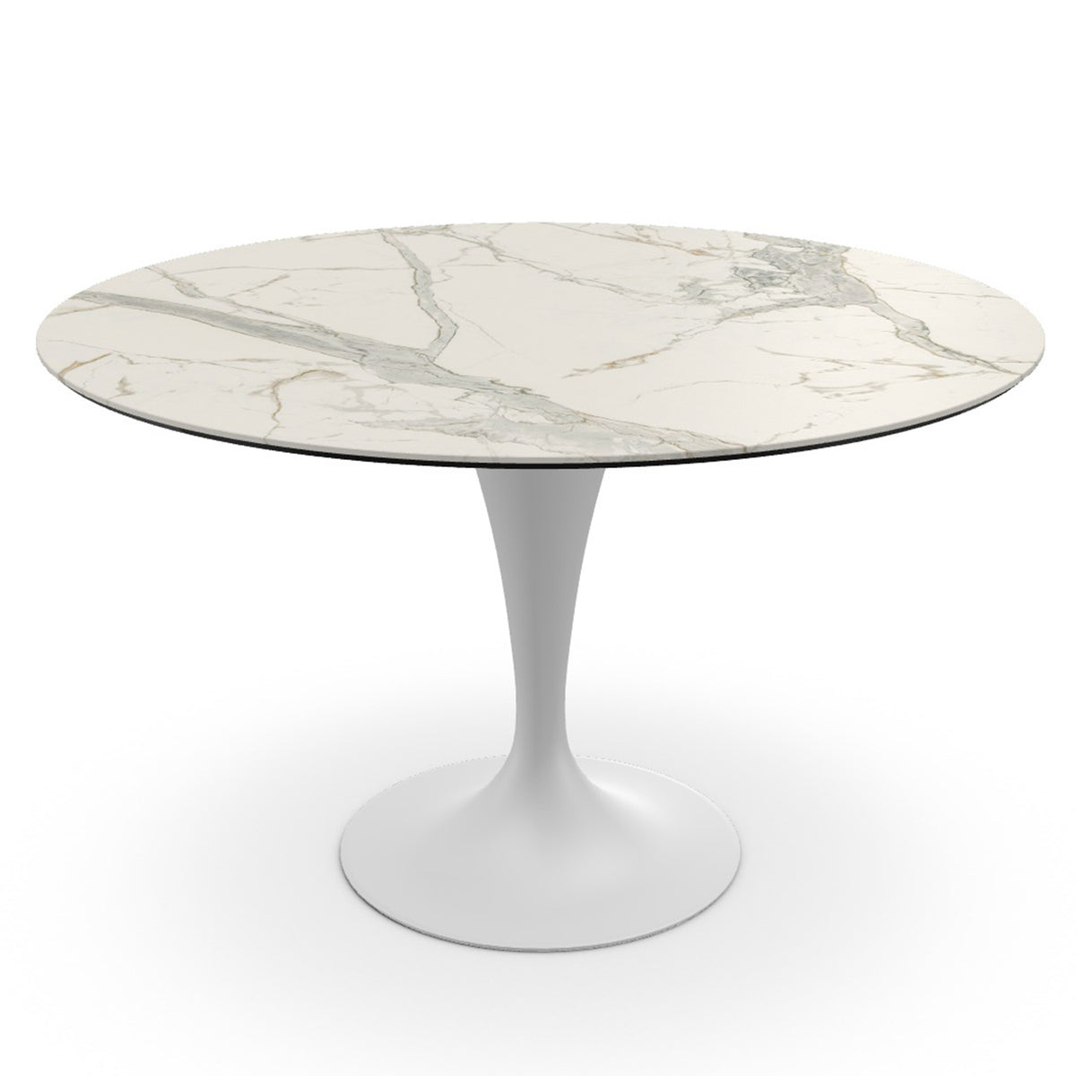 Flute Round Dining Table