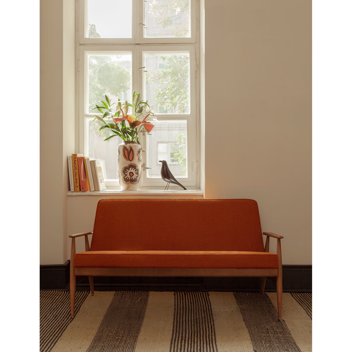 Fox 2-Seater Sofa by 366 Concept, Mid-century Settee – ARIA