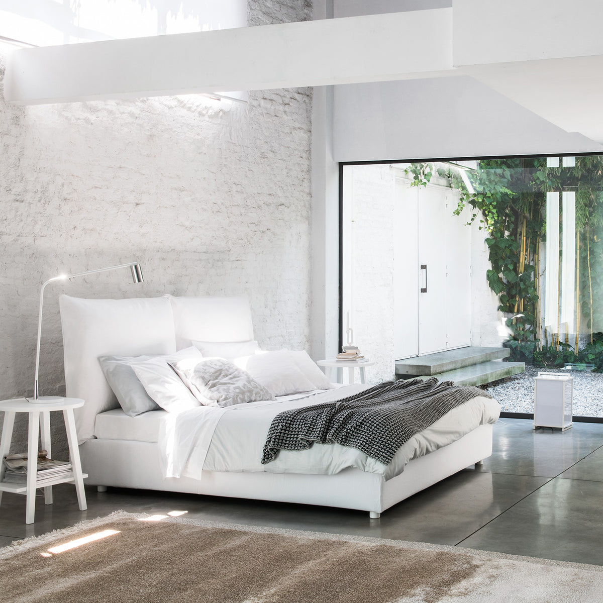 Ghost Bed, White Linen