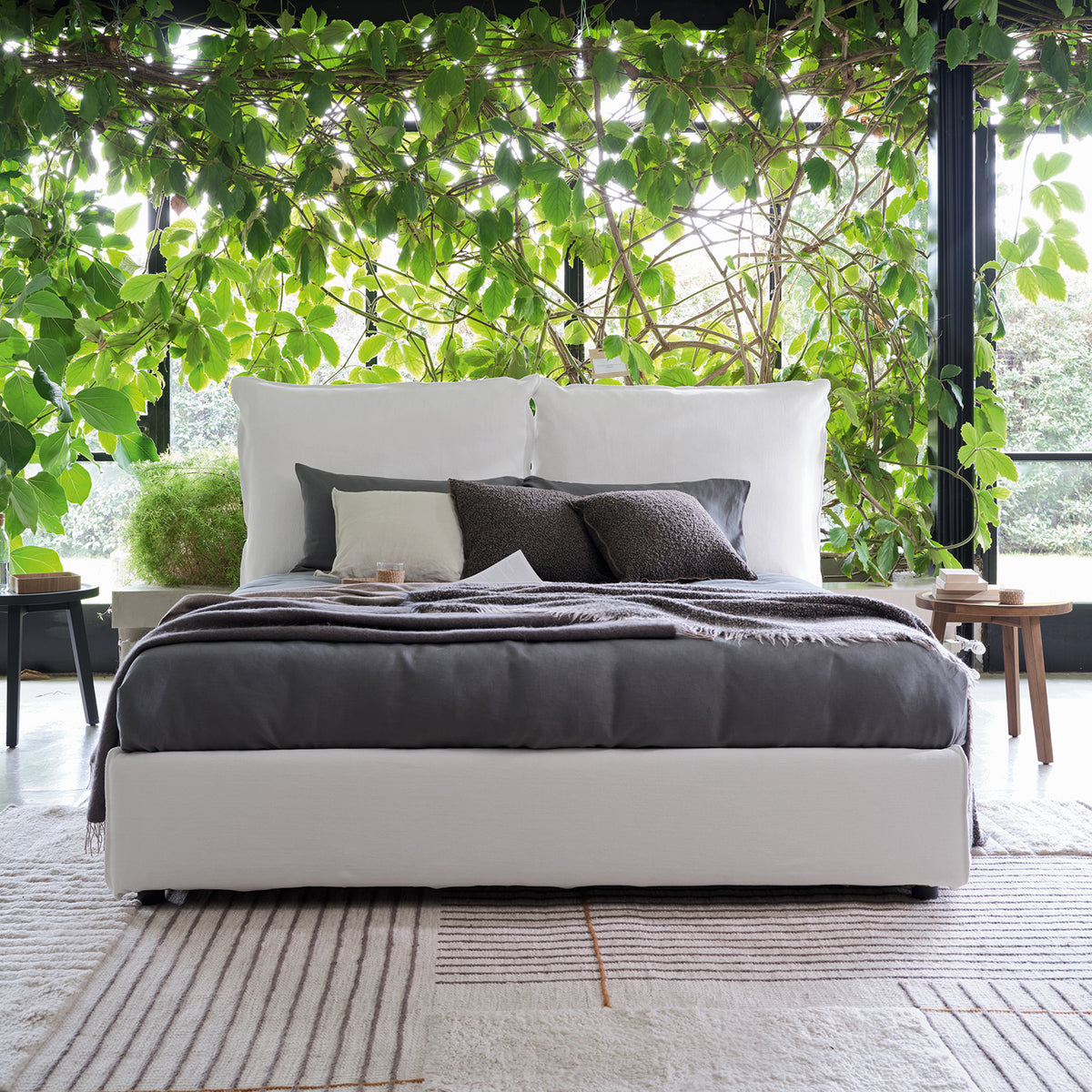 Ghost Bed, White Linen