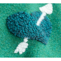 Textured Wool Blanket, Bunnies