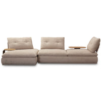 Land Modular Sofa, Quilted Back