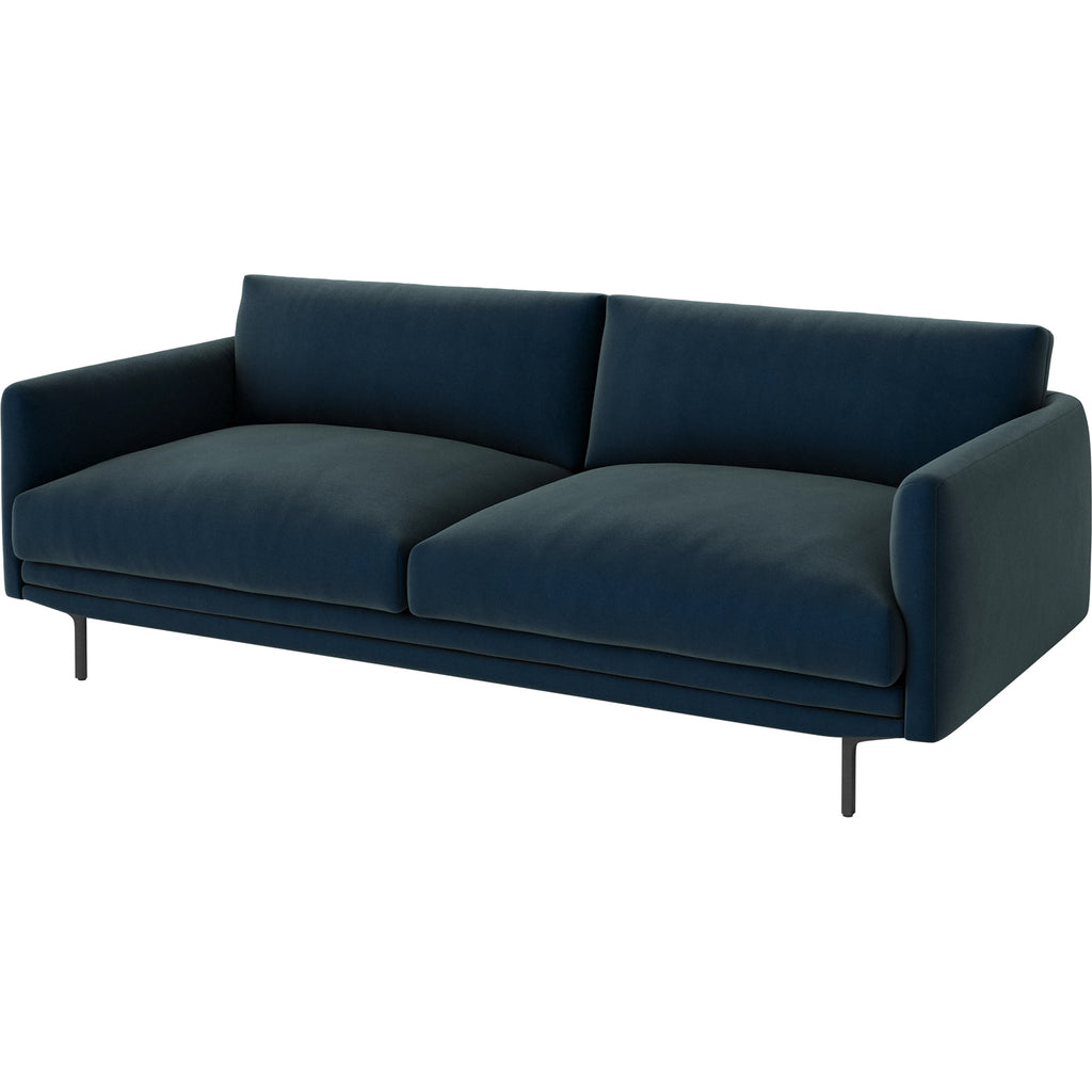 Lomi 2.5 Seater Sofa, Mira Blue by Bolia Sofas, Luxury Wool Settee – ARIA