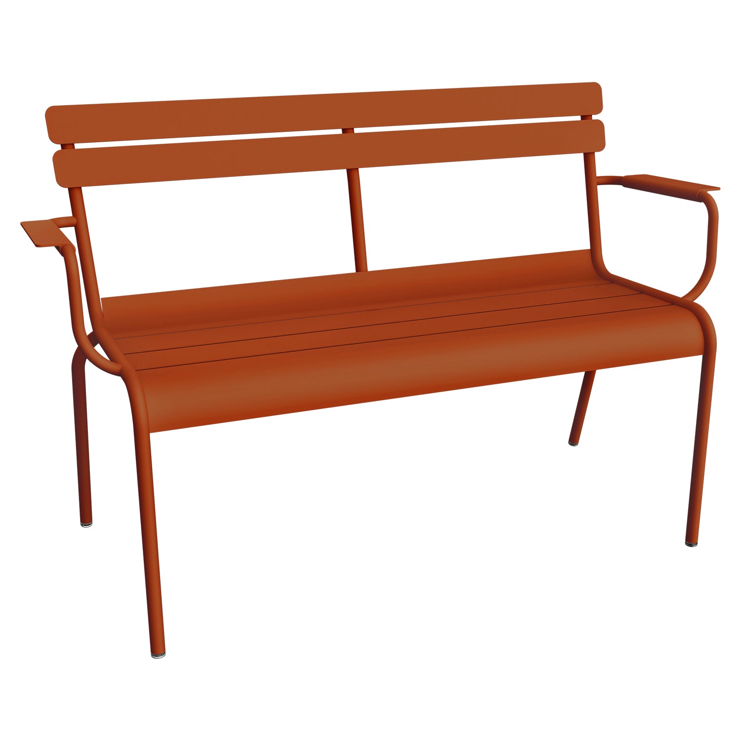 Luxembourg Garden Bench With Armrests by Fermob | Outdoor Bench