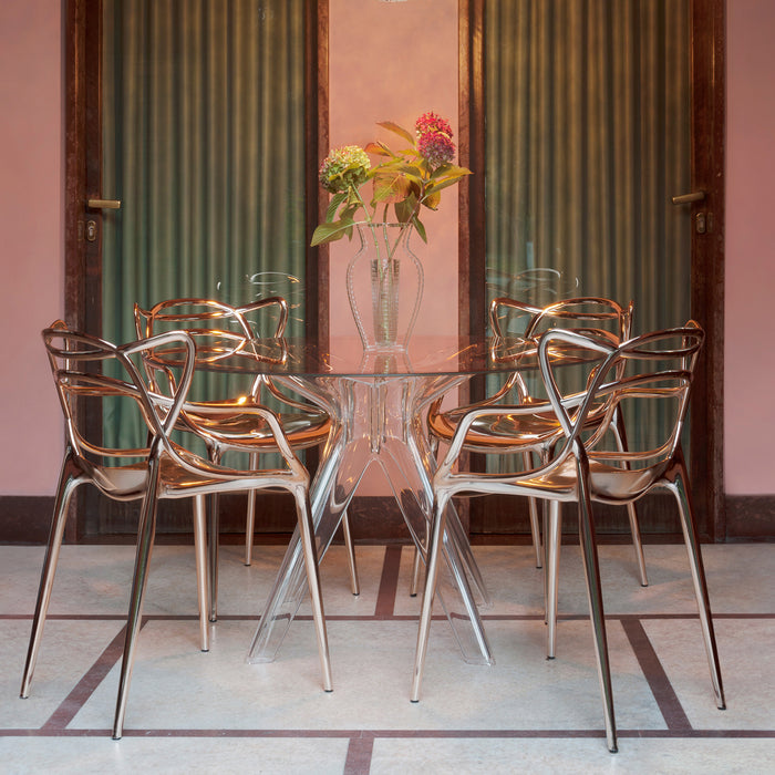Masters Chair, Metallic Finish - Kartell