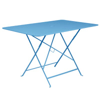 Bistro Rectangular Metal Table 117cm