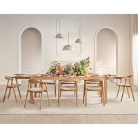 Node Dining Table, Oak