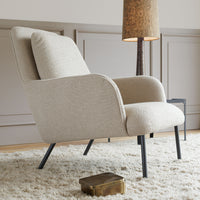 Oliver Armchair, Lario Blue