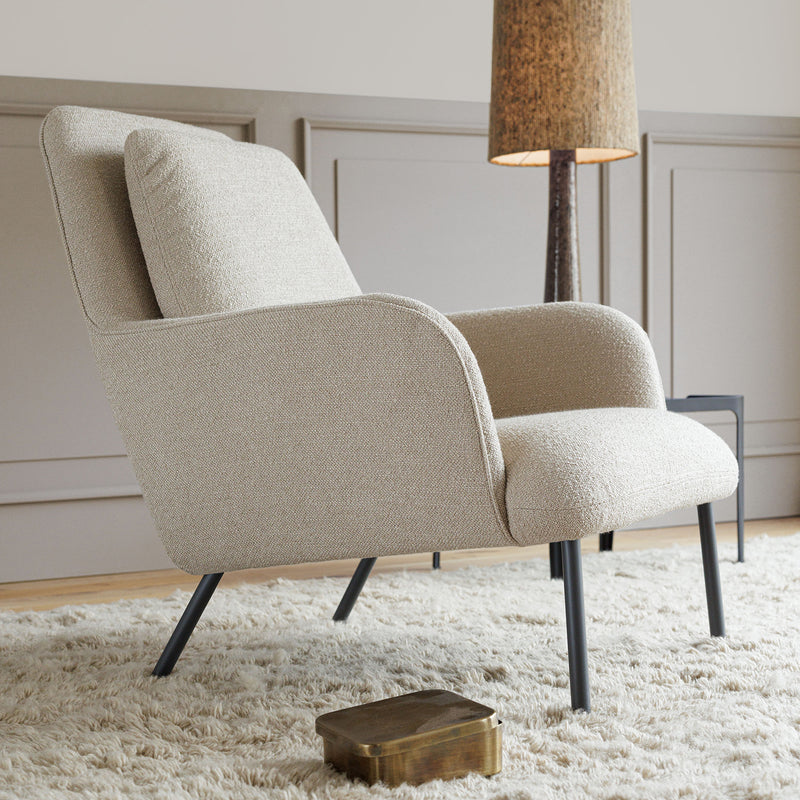 Oliver Armchair, Lario Blue