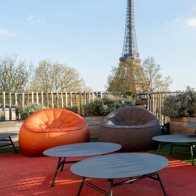 Ottoman Outdoor Armchair