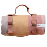 Rust Recycled Fabric Strap