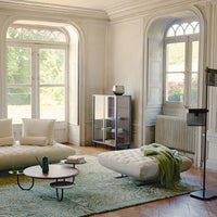 Prado 2 Footstool 120, Alcantara