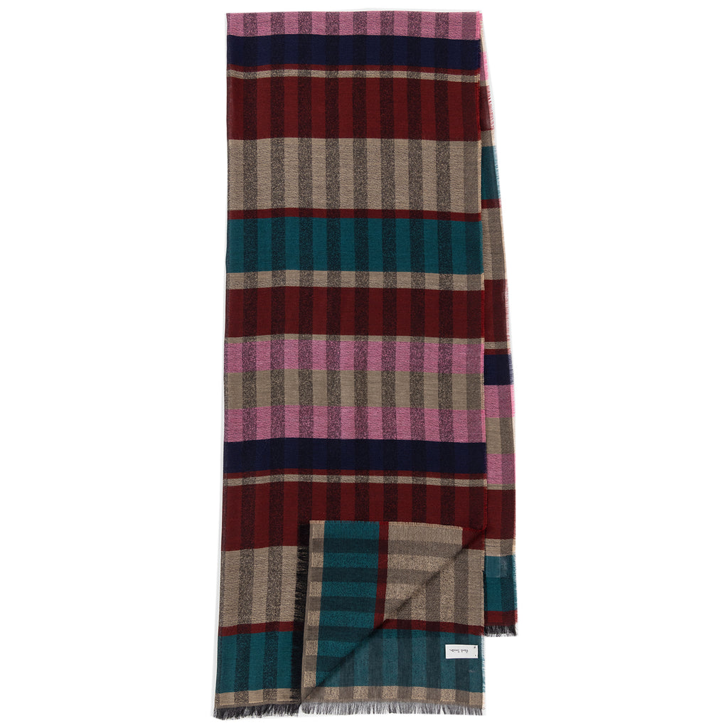 Paul Smith Block & Check Scarf