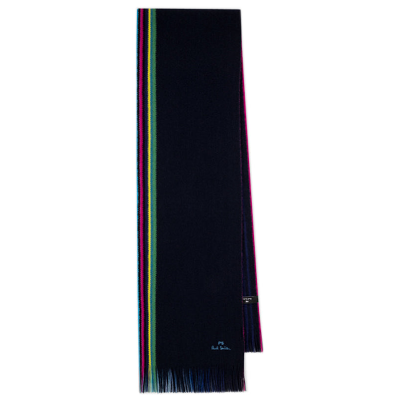 Paul Smith Reversible Stripe Scarf