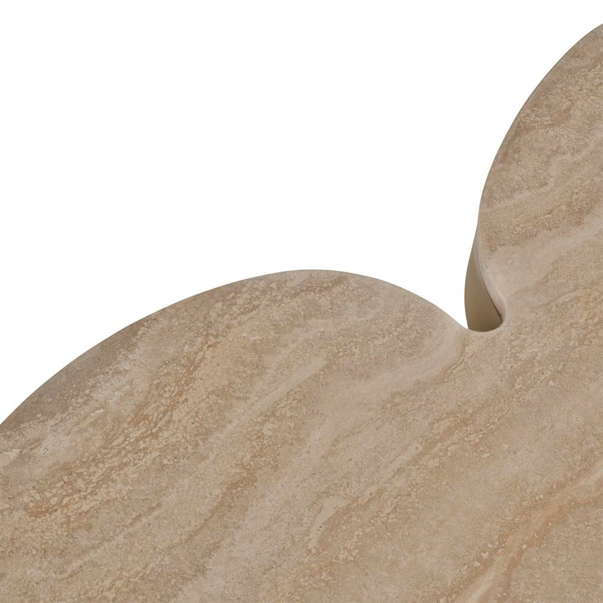 Pukka Low Table, Travertine