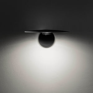 Puzzle Round Ceiling & Wall Light, Black