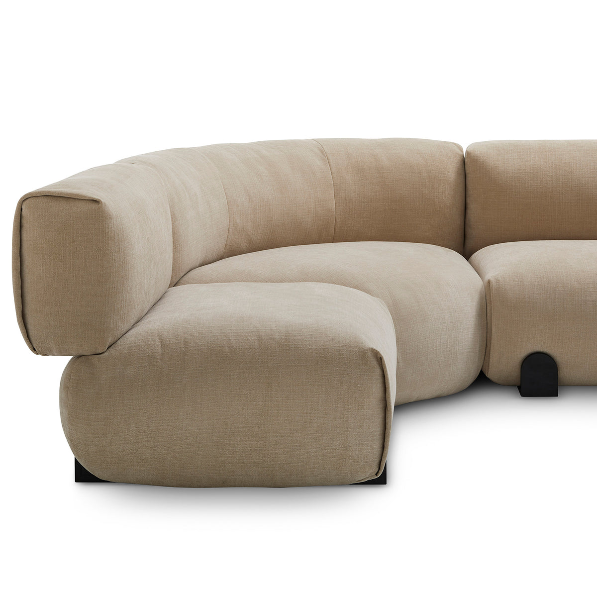 Simposio Sectional Sofa, Creta Fabric