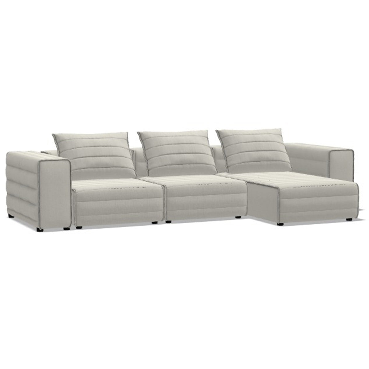 Samet Modular Corner Sofa, Set A