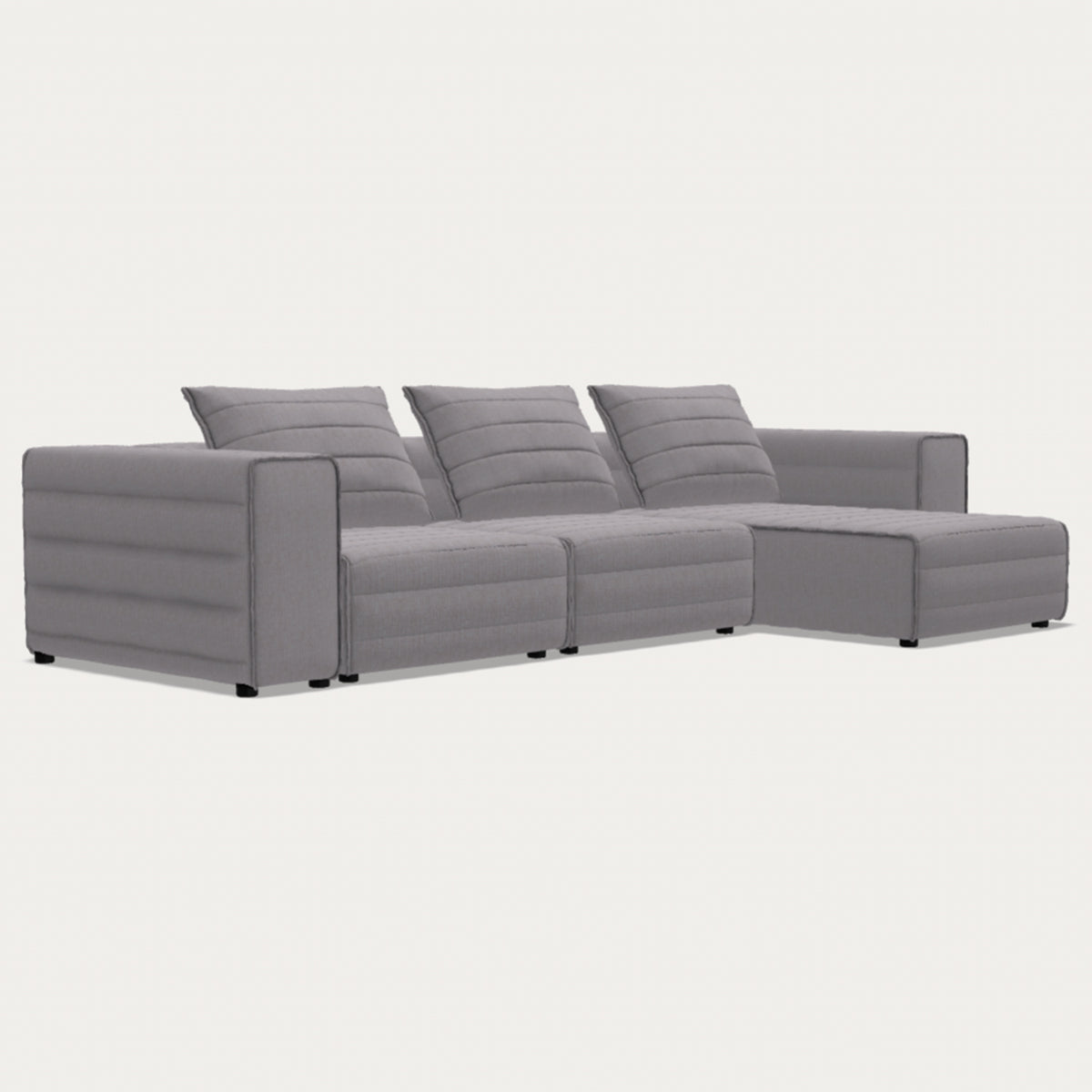 Samet Modular Corner Sofa, Set A