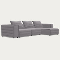 Samet Modular Corner Sofa, Set A