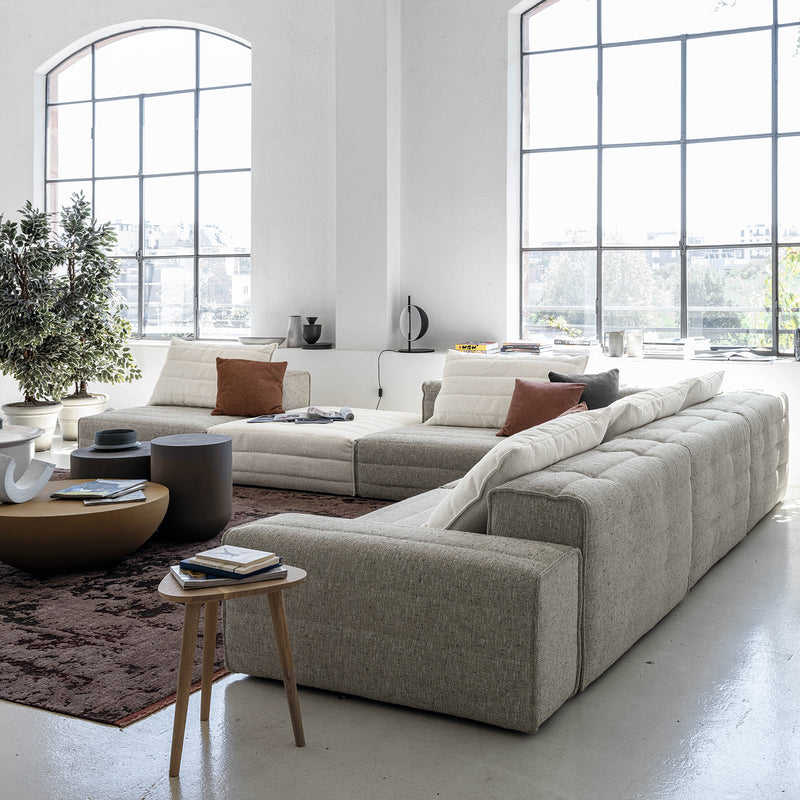 Samet Modular Sofa, Tierre de lin