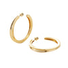 Bella Hoops Medium Gold