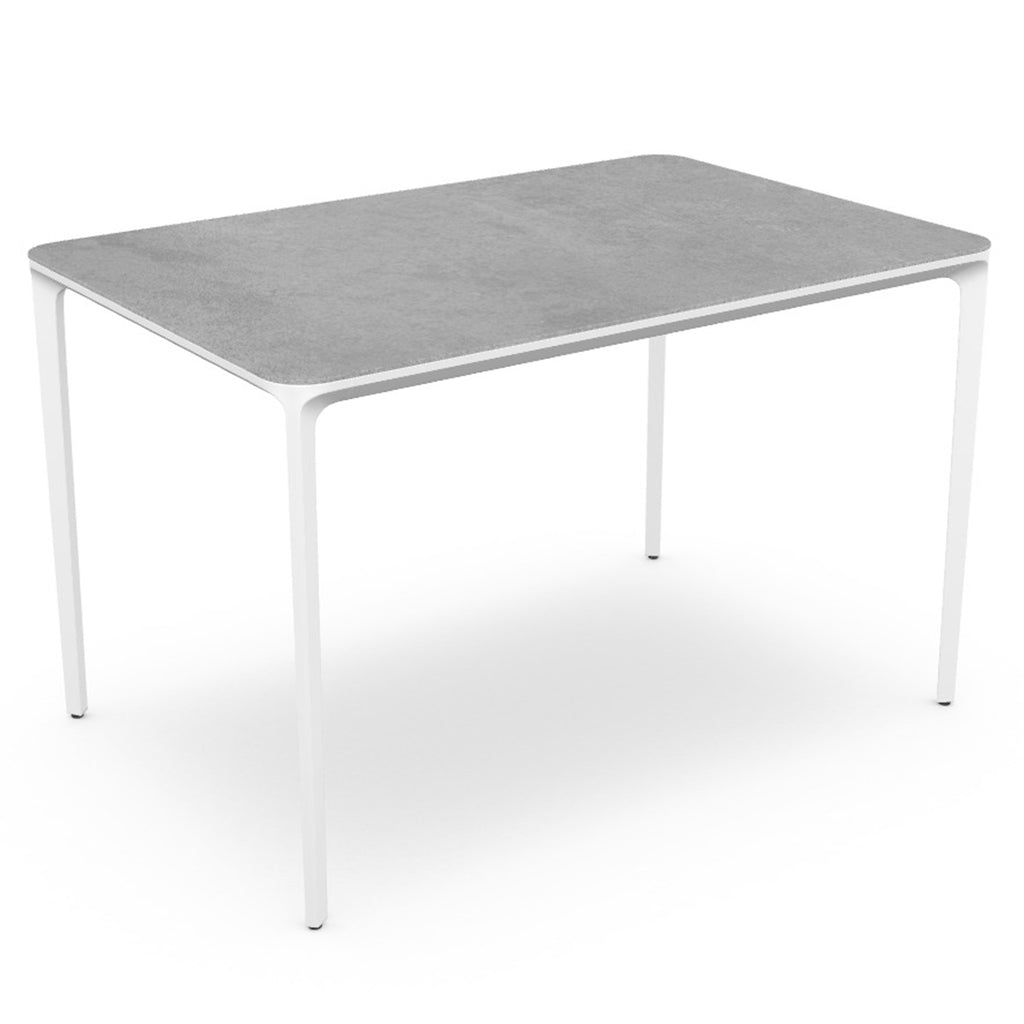 Slim Dining Table, Grey/White