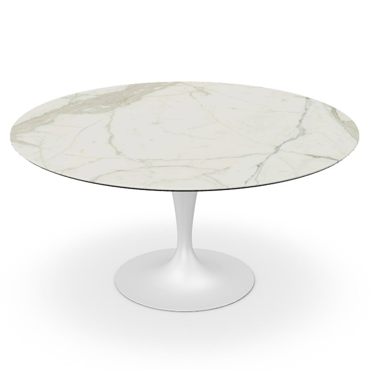 Flute Round Dining Table