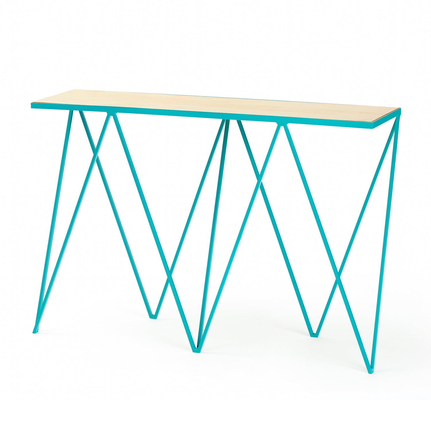 Giraffe Console Table by &New, Coloured Console Lacquered Steel – ARIA