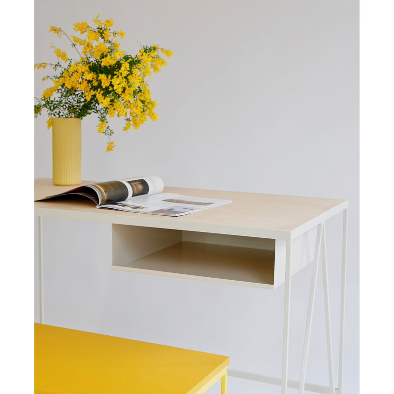 Study Desk, White