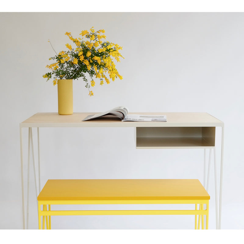 Study Desk, White