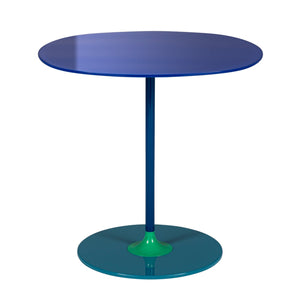 Thierry Side Table, Blue