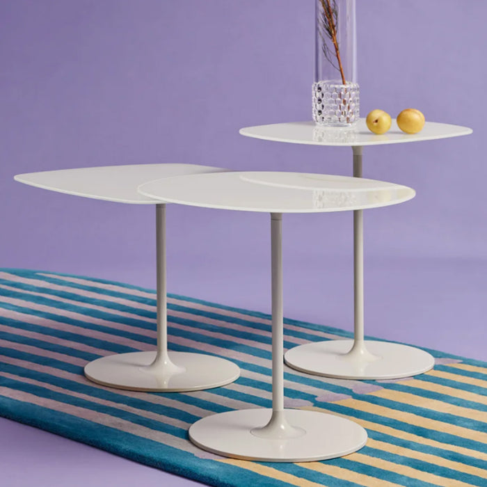 Thierry Side Table, White