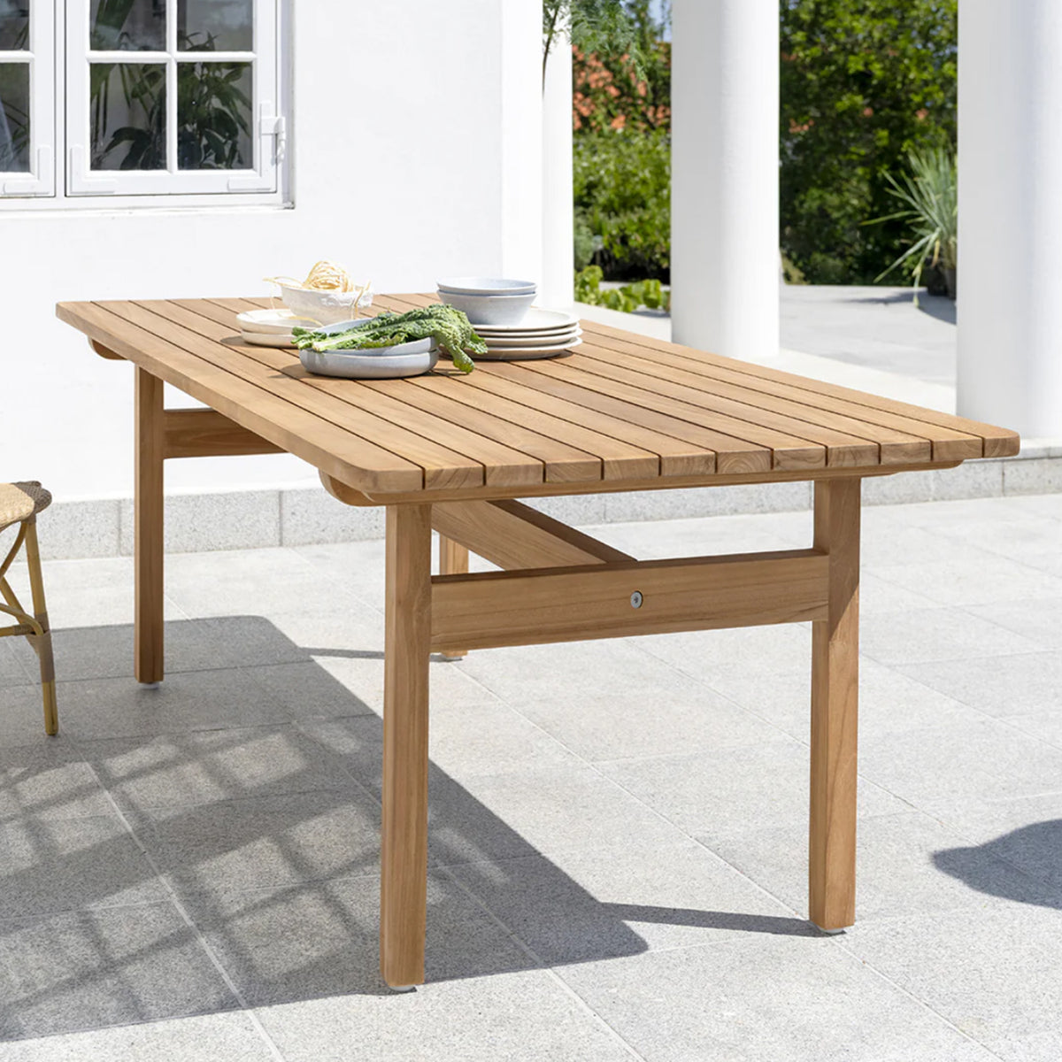 Tobias Outdoor Teak Dining Table