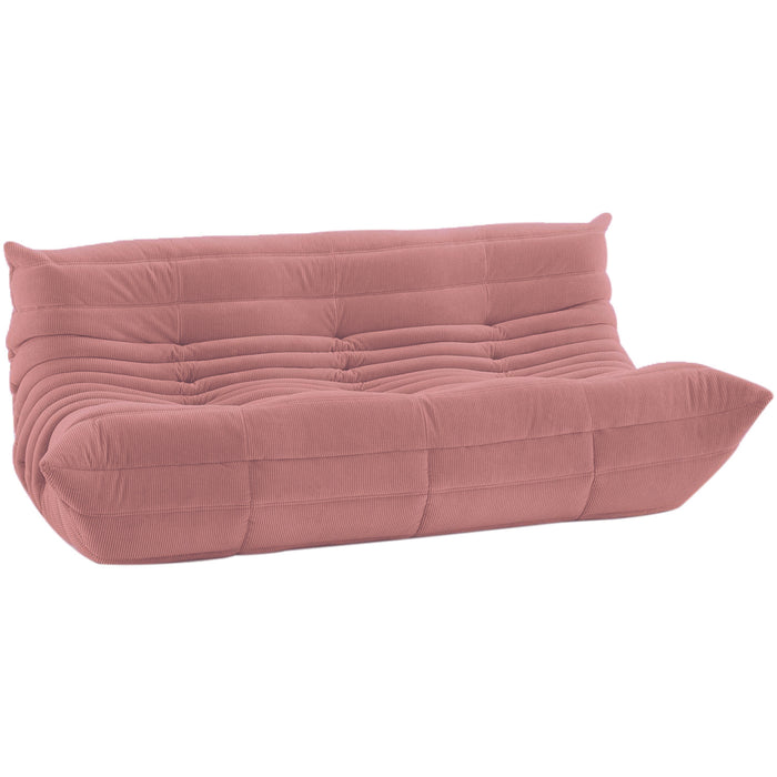 Ex-Display Togo Large Sofa, Phlox Rose
