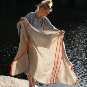 Usva Tablecloth Linen Throw