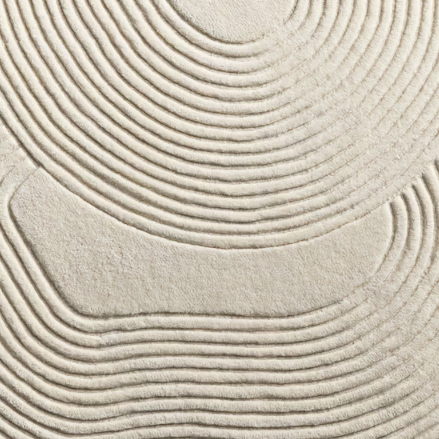 Zen Rug by Bolia, Modern Geometric Circular Rug – ARIA