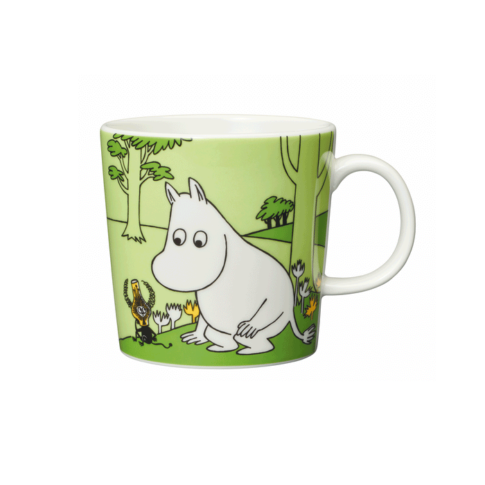 Moomintroll Mug Green - Arabia