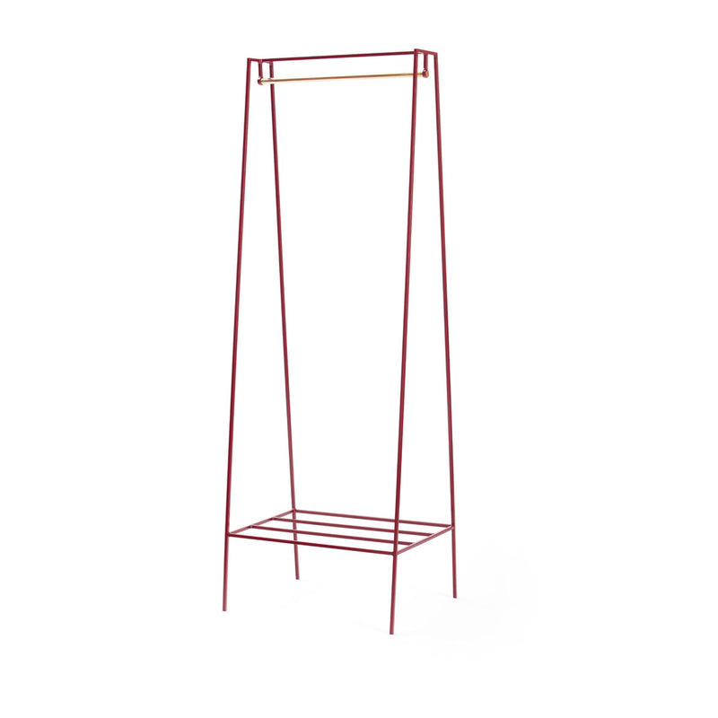 A' Clothes Rail - Brass Pole