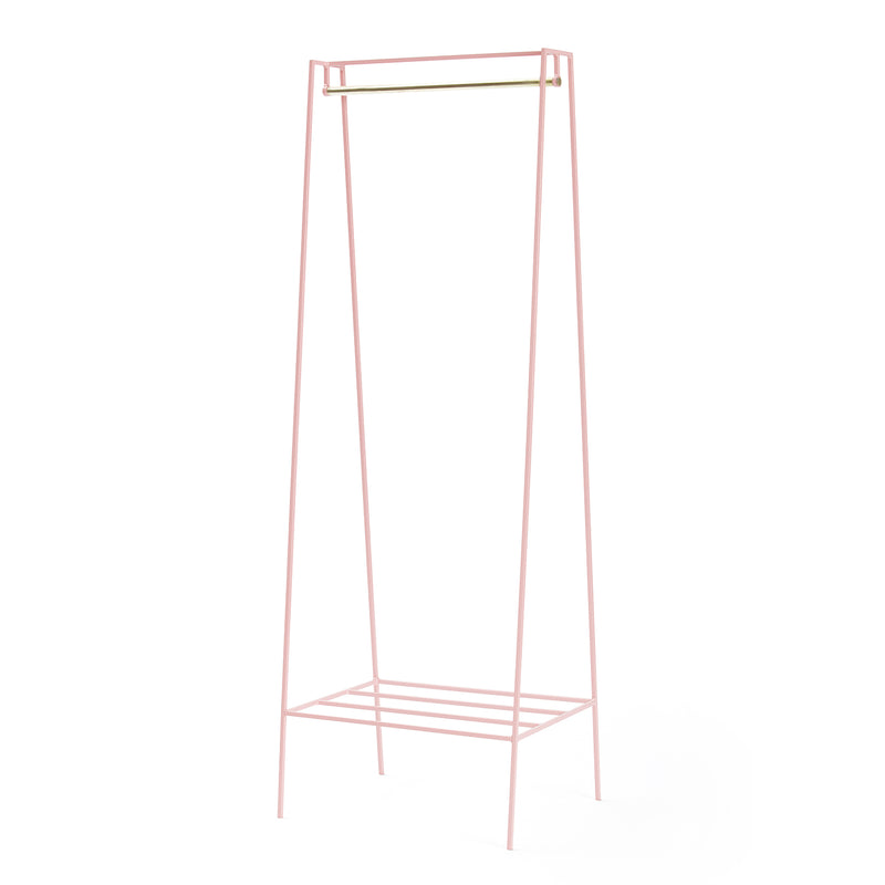 A' Clothes Rail - Brass Pole