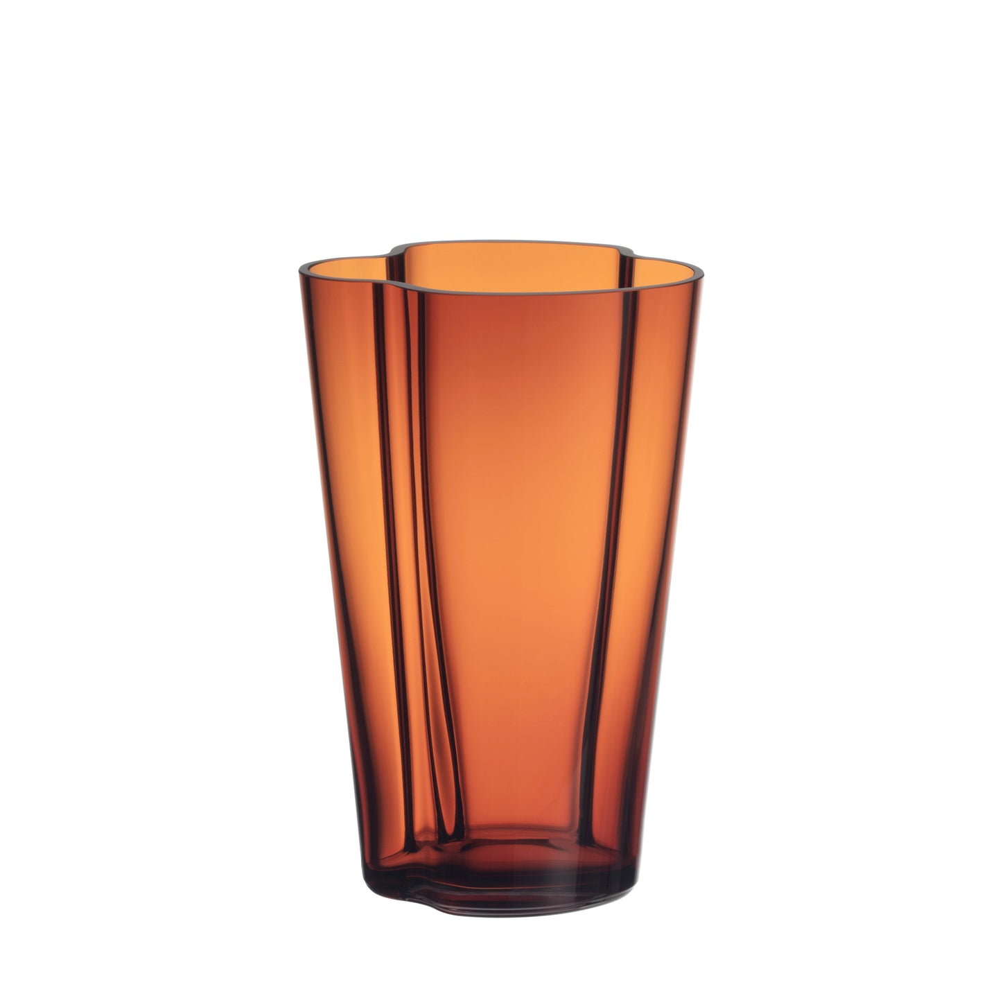 花瓶・フラワースタンド Limited Collection Aalto vase copper Alvar Aalto Vase, 220 mm by Iittala, Free Gift for orders over £75