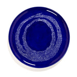 Lapis Lazuli Swirl-Dots White
