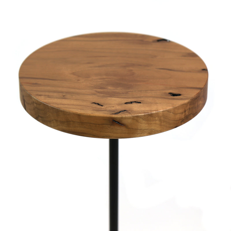 Chanterelle Table, Walnut & Black