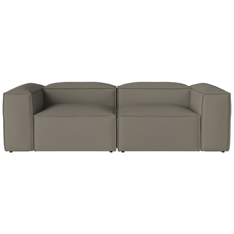 Cosima Modular Corner Sofa, Baize Green