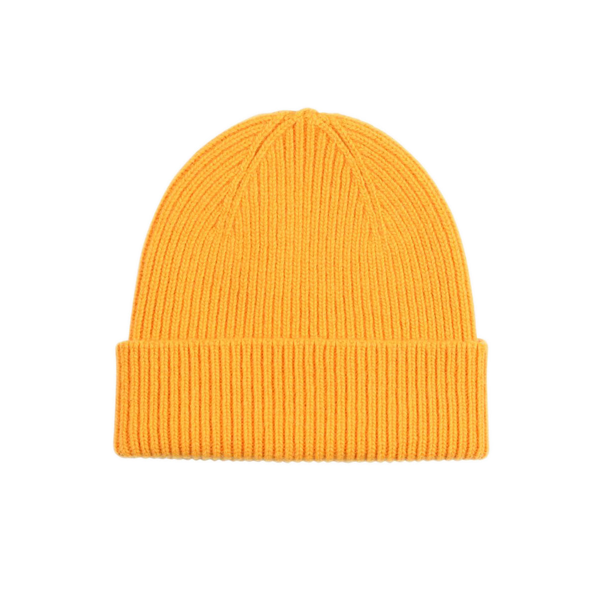 Merino Wool Beanie, Burned Yellow - Colorful Standard